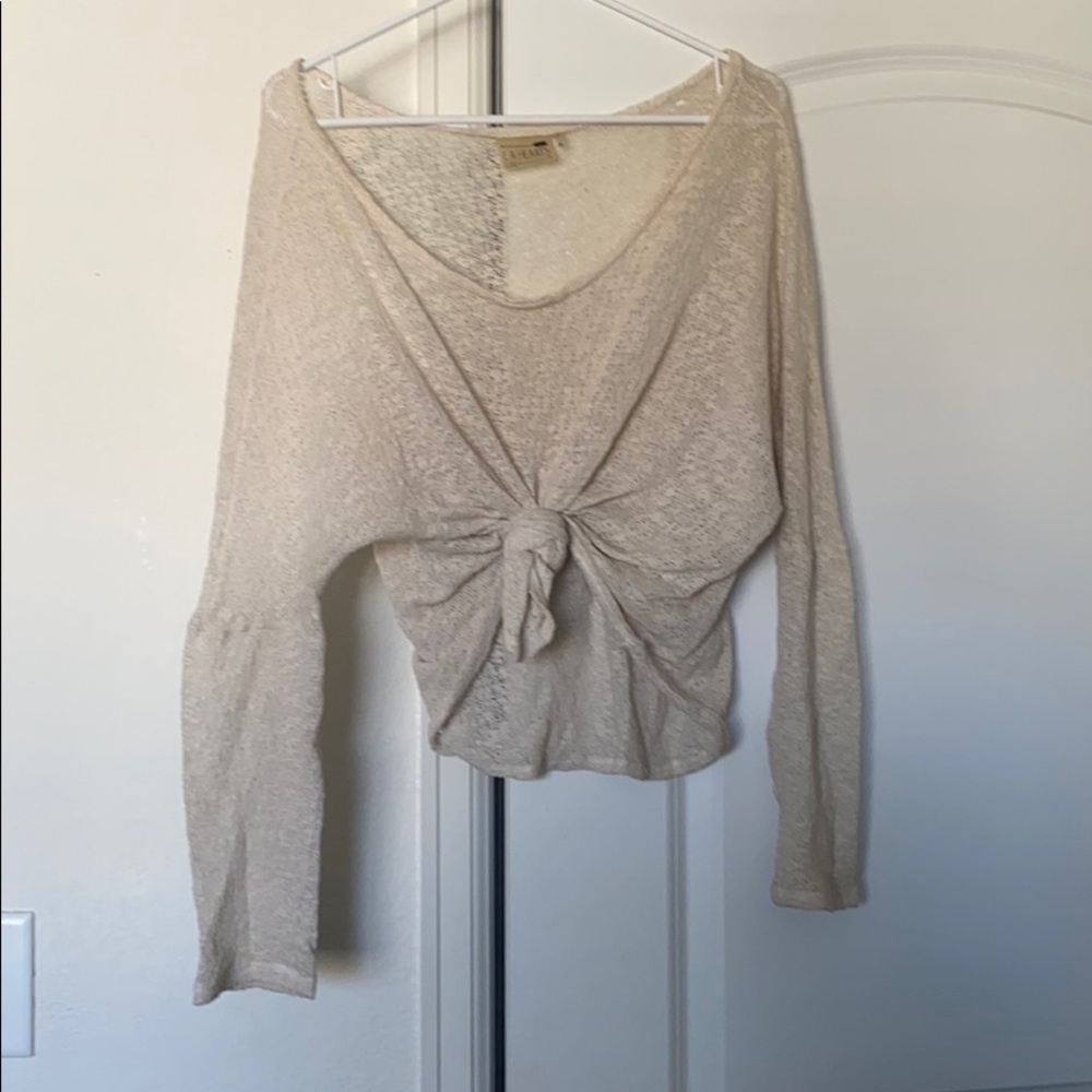 burnout creme long sleeve